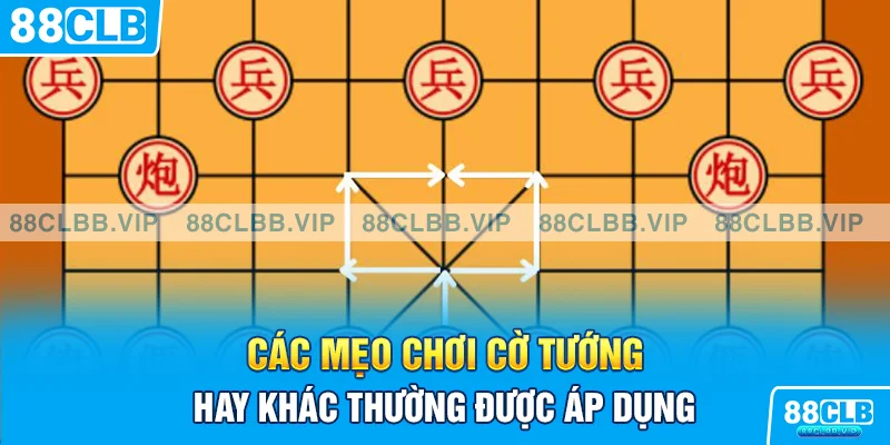 Các mẹo chơi cờ tướng hay khác thường được áp dụng